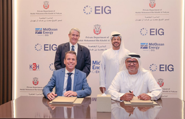 Private Department of Sheikh Mohammed bin Khalid Al Nahyan Invests in MidOcean Energy and Forms Strategic Partnership with EIG