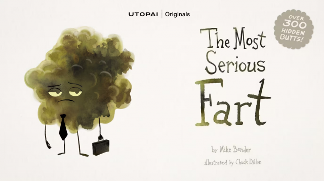 유토파이 스튜디오, 그림책 ‘가장 진지한 방귀 The Most Serious Fart’ 원작 장편 애니메이션 제작