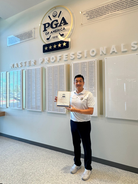 한국골프교육협회 강방수 이사장, 국내 최초 PGA Master Professional 자격 취득