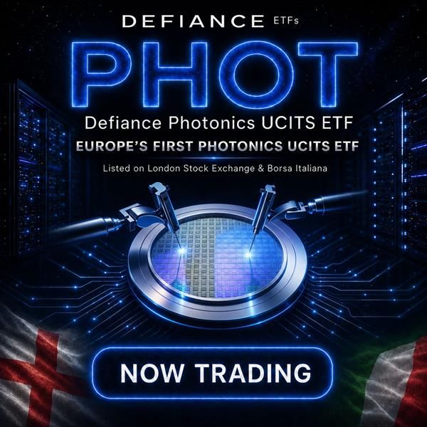 Defiance, 유럽 최초 포토닉스 UCITS ETF 출시